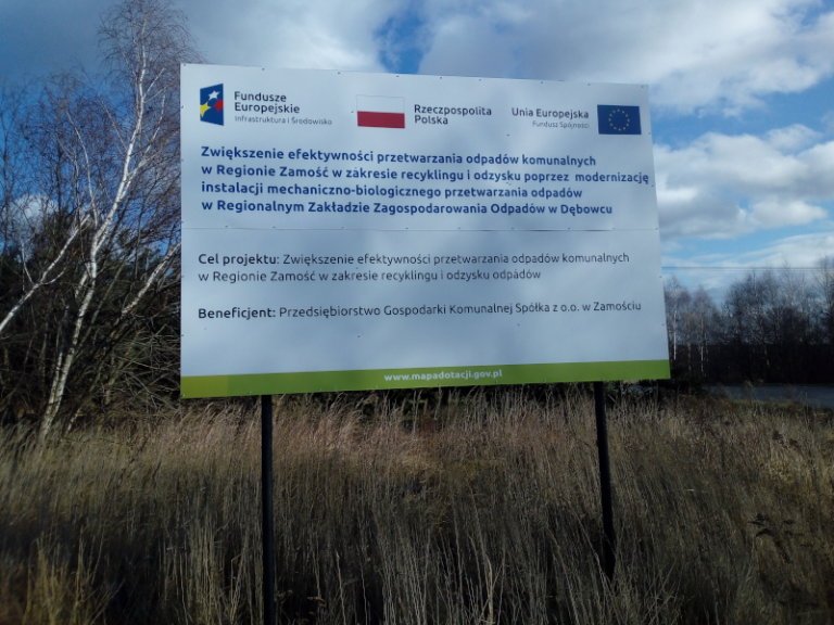Modernizacja instalacji mech.-biol. przetwarzania odpadów.